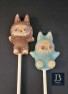 596sp Small La Monster Doll Chocolate or Hard Candy Lollipop Mold
